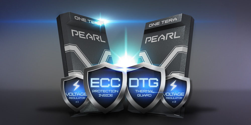 JinniMag 1TB PERAL ECC, DTG and Voltage Regulator Protection