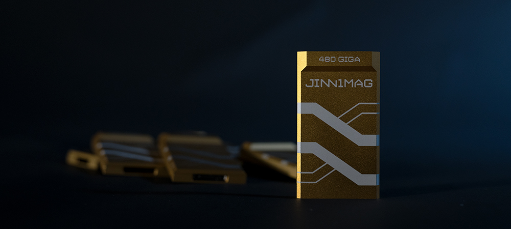 JinniMag 480GB Standard 100% compatible with RED Mini-Mag