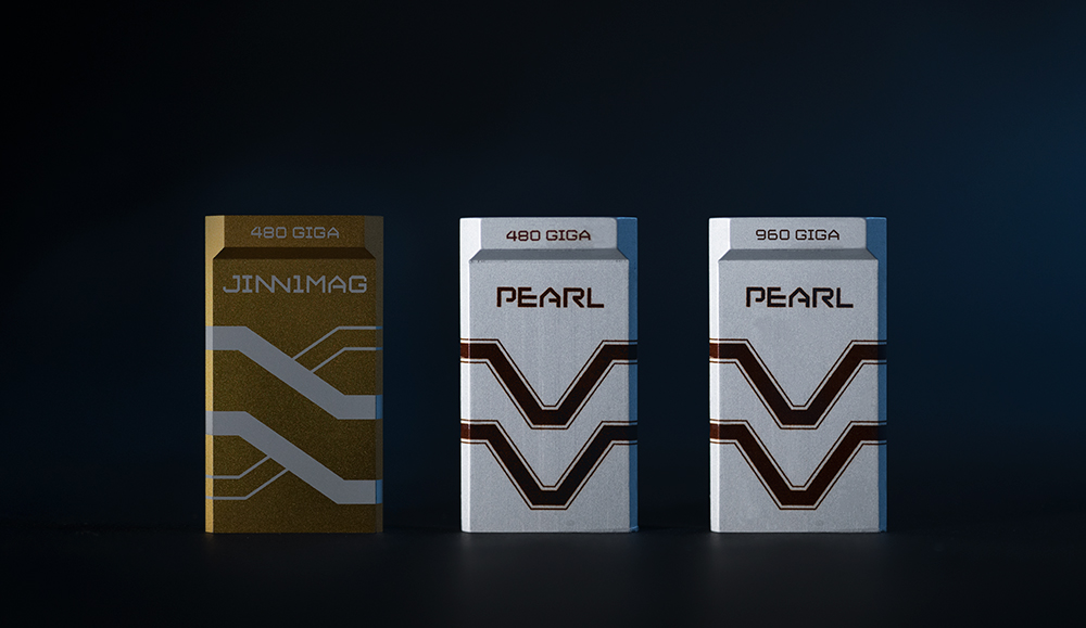 JinniMags 480GB, PEARL 960GB and 480GB